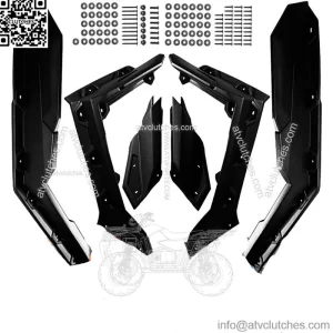 X3 Super Extended Fender Flares For 2017-2023 Can Am Maverick X3 Turbo 715002973