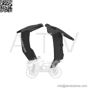 2881985 XXL Front Fender Flares For 2014-2023 Polaris XP 1000 4 Turbo S 900