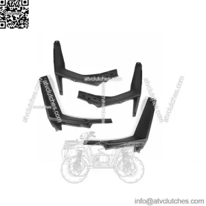 Front + Rear Extended Fender Flares For Polaris 900/ S 900/ Trail