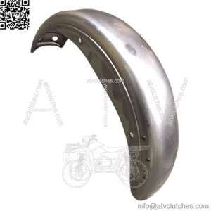 Replica Raw Rear Fender No Tail Lamp Cut Out Harley Ironhead Sportster Chopper (For: Harley-Davidson)