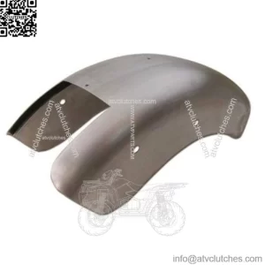 Custom Chrome Shorty Short Rear Raw Fender 200mm Tire Harley 2007-2014 Softail (For: Harley-Davidson)