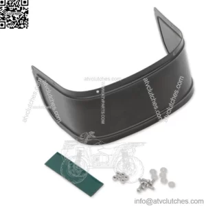 Black Smooth Front Lower Fender Skirt Trim 14-20 Harley Touring Dresser Bagger (For: Harley-Davidson)