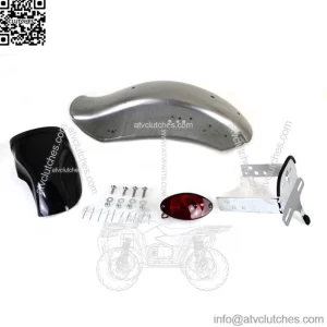 Bobbed Rear Fender Kit Taillight Fender Strut Harley Ironhead Sportster EVO (For: Harley-Davidson)