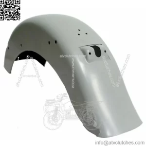 OE Style 7-1/4" Raw Steel Fender Rear Taillight Mount Fat Boy Harley FLSTF 90-96 (For: Harley-Davidson)