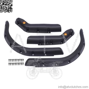 Golf Cart Fender Flares Front & Rear for EZGO TXT Gas/Electric Models 1998-2013