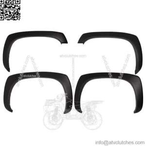 Factory Style 4PCS Fender Flares New Fit For GMC Sierra Chevy Silverado 1999-06 (For: More than one vehicle)