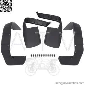 Fit For 96-00 Honda FourTrax TRX300 TRX 300 FW Fender Flaps Mud Splash Guards  (For: Honda)