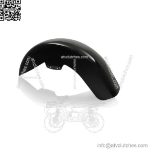 Vivid Black Front Fender For Touring Touring Street Road Glide 14-23