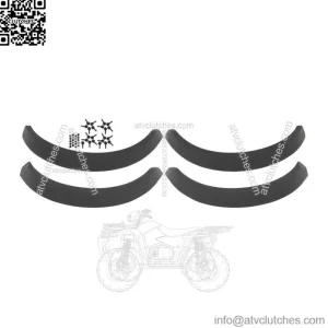 Textured Wheel Lip Fender Flares For 2021-2024 Ford Bronco M2DZ-16268-AA