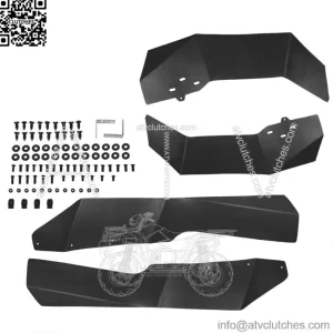 Mud Flaps Fender Flares for 2014-22 Polaris RZR XP 1000 Extensions Guard 4 Turbo (For: Polaris)