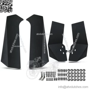 Simplified UTV Mud Flaps Fender Flares for Polaris RZR XP 1000 XP 4 1000 Turbo (For: Polaris)