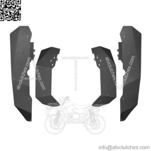 Max Fender Flares for 2019-2023 Polaris RZR XP1000 Turbo 64inch (For: Polaris)