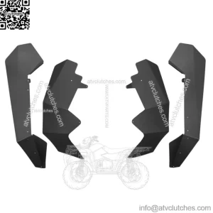 Max Fender Flares for 2020-2024 Polaris RZR Pro XP (64inch) (For: Polaris)