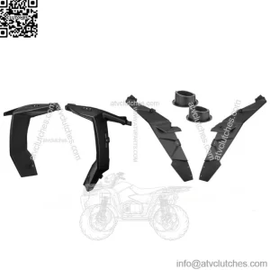 Extended Front + Rear Fender Flares For Polaris RZR XP 1000 / 4 1000 2014-2023 (For: Polaris)