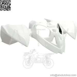 NEW POLARIS OUTLAW 06 - 08 WHITE PLASTIC FRONT FENDER PLASTICS (For: Polaris)