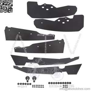 Extended Fender Flares Mud Flaps For 2014-2021 Polaris RZR XP 1000 & XP 1000 4 (For: Polaris)