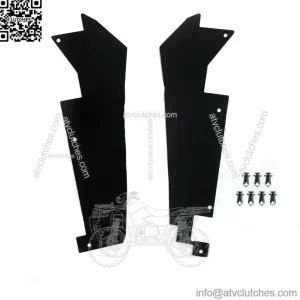 Lower Rear Fender Flares Mud Flap Guard for Polaris RZR PRO XP/XP 4 2020-2023 (For: Polaris)
