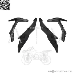 XXL Front Rear Extended Fender Flares For 2014-2023 Polaris RZR XP 4 1000 TURBO (For: Polaris)