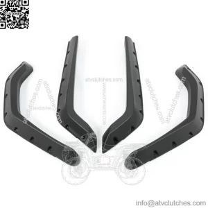 4* Fender Flares Set Arches Extensions For 2008-2010 Polaris RZR 800 4-800 800S (For: Polaris)
