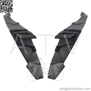 4pcs Rear XXL Extended Fender Flares Compatible with Polaris RZR 1000 2014-2023 (For: Polaris)