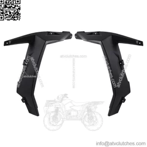 2pcs Front XXL Extended Fender Flares Compatible with Polaris RZR 1000 2014-2023 (For: Polaris)