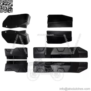 Fender Flares for Polaris Ranger XP 1000 (2018+) - Front and Rear