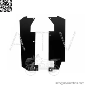 Rear Fender Flares Inner Splash Guard Mud  for 2020-2022 Polaris RZR Pro XP /4 (For: Polaris)