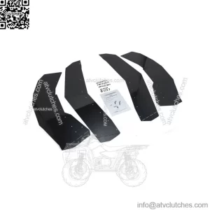 Front & Rear Fender Flares Mud Flaps For 2020+ Polaris RZR PRO XP/PRO R/Turbo R (For: Polaris)