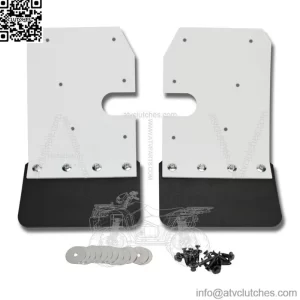 Mud Flaps for Polaris XL XXL Fenders RZR XP       WHITE
