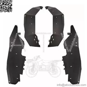 Front & Rear Fender Flare Kit for 2014-2022 Polaris RZR 1000 XP / XP 4 (For: Polaris)
