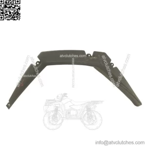 Polaris 2009-2014 RZR 800 17 RZR570 Left Front Fender Flare 5437659-070 (For: Polaris)