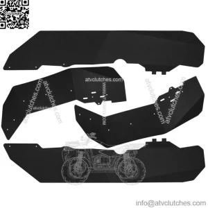 Polaris RZR S-900/1000 Fender Flares