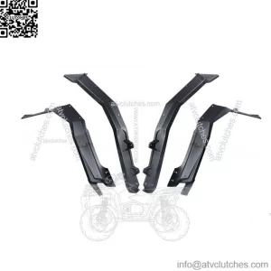 Front&Rear Fender Flares Compatible with Polaris RZR XP 1000/XP 4 1000 2024 (For: Polaris)