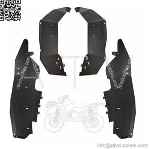 Front & Rear Fender Flare Kit for 2020-2022 Polaris RZR PRO XP / PRO XP4 (For: Polaris)