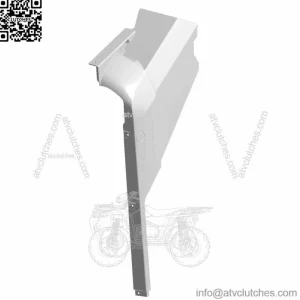 Polaris FENDER-LOWER,ROCKER,RH,BLK [FROM 02/06/2023]