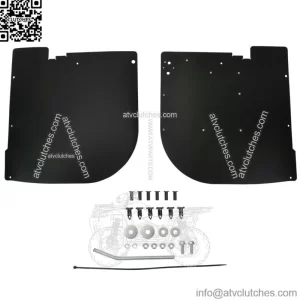 Rear Wheel Inner Liner Mud Guards Fenders For Polaris Ranger XP900 XP1000 13-17