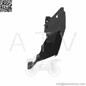 Polaris Fender-Front, RH, A.Gray, Genuine OEM Part 5453150-453, Qty 1