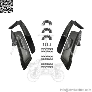 4PCS  Front & Rear Mud Guard for Polaris Sportsman 570 450 325 14-21 Fender (For: Polaris)