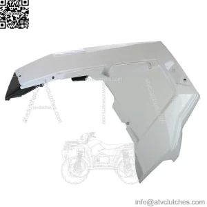 Polaris 5450717-599 White Left Hand Front Fender OEM 2014-2018 RZR 900 1000 XP 4 (For: Polaris)