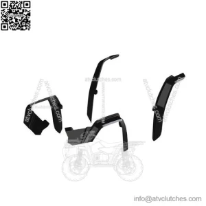 Stels Guepard 650 800 850 Overfenders (2014+) ?C Enhanced Wheel Arch Protection