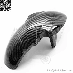 2017-2024 Kawasaki Z650 Ninja650 Carbon Fiber Front Tire Fender Guard Hugger