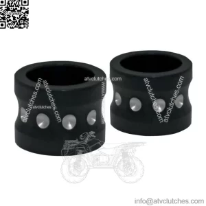 Covingtons Dimpled Front Axle Spacers For Harley Touring
