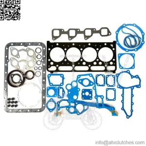 For Kubota Gasket Full Set V2203 V2203-M V2043-M-DI V2203B V2203T 07916-29505