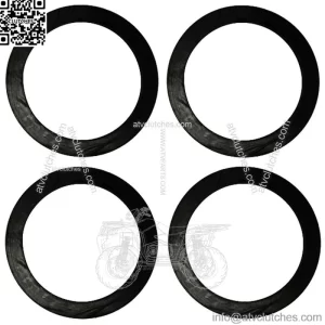 (4) - Rubber Gas / Fuel Sediment Bowl Gaskets NAA9160A Fits Ford NH 2N 8N 9N NAA
