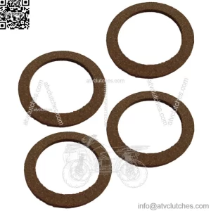 Set of (4) Cork Sediment Bowl Gasket NAA9160 Fits Ford Jubilee Fits Avery 112884