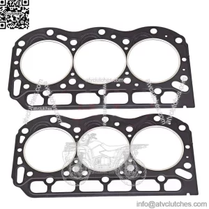 2X Diesel Trans Head Gasket For 1993-13 Kawasaki Mule 2510 3010 4010 11004-1350
