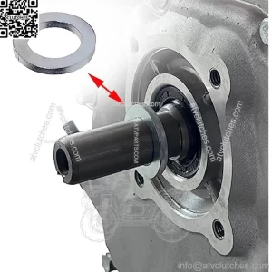 Clutch Spacer Shim 3/4 Shaft for Go Karts & Mini Bikes 30 Series Torque Converter juggernaut for Coleman CT200U BT200X, Predator 212cc, Baja MB200 Doodlebug, Honda Engine GX160 GX200 (10)