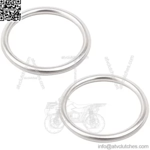 Exhaust Sealing Gaskets Compatible with Polaris RZR Xp 900 / RZR Xp 4 900 2011 2012 2013