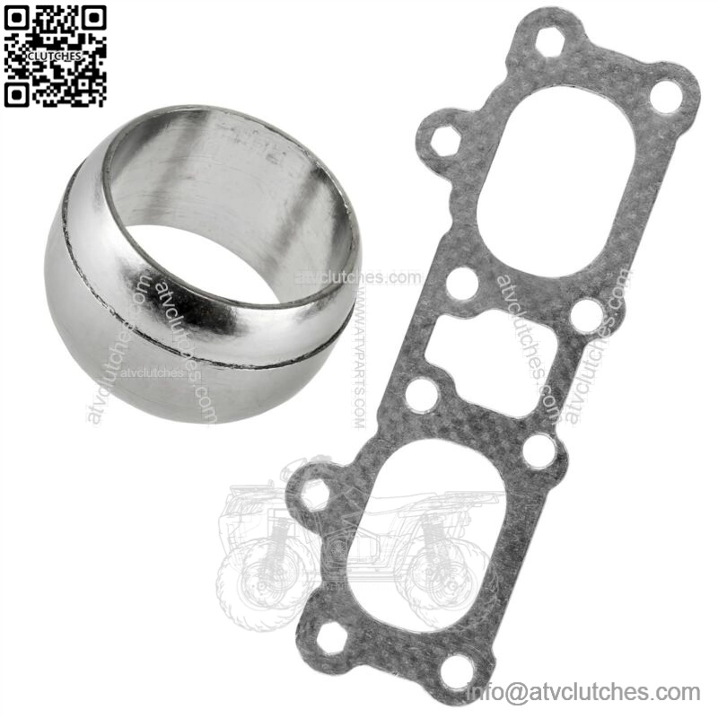 Exhaust Head Pipe Manifold Gasket for Polaris RZR 1000 2016-2021 Except XP Model (For: Polaris)