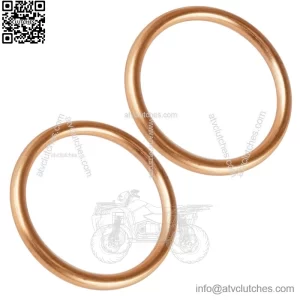 2 Exhaust Sealing Gasket for Polaris Sportsman 1000 XP / Touring 2015 - 2022 (For: Polaris)